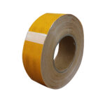Yellow reflectve tape
