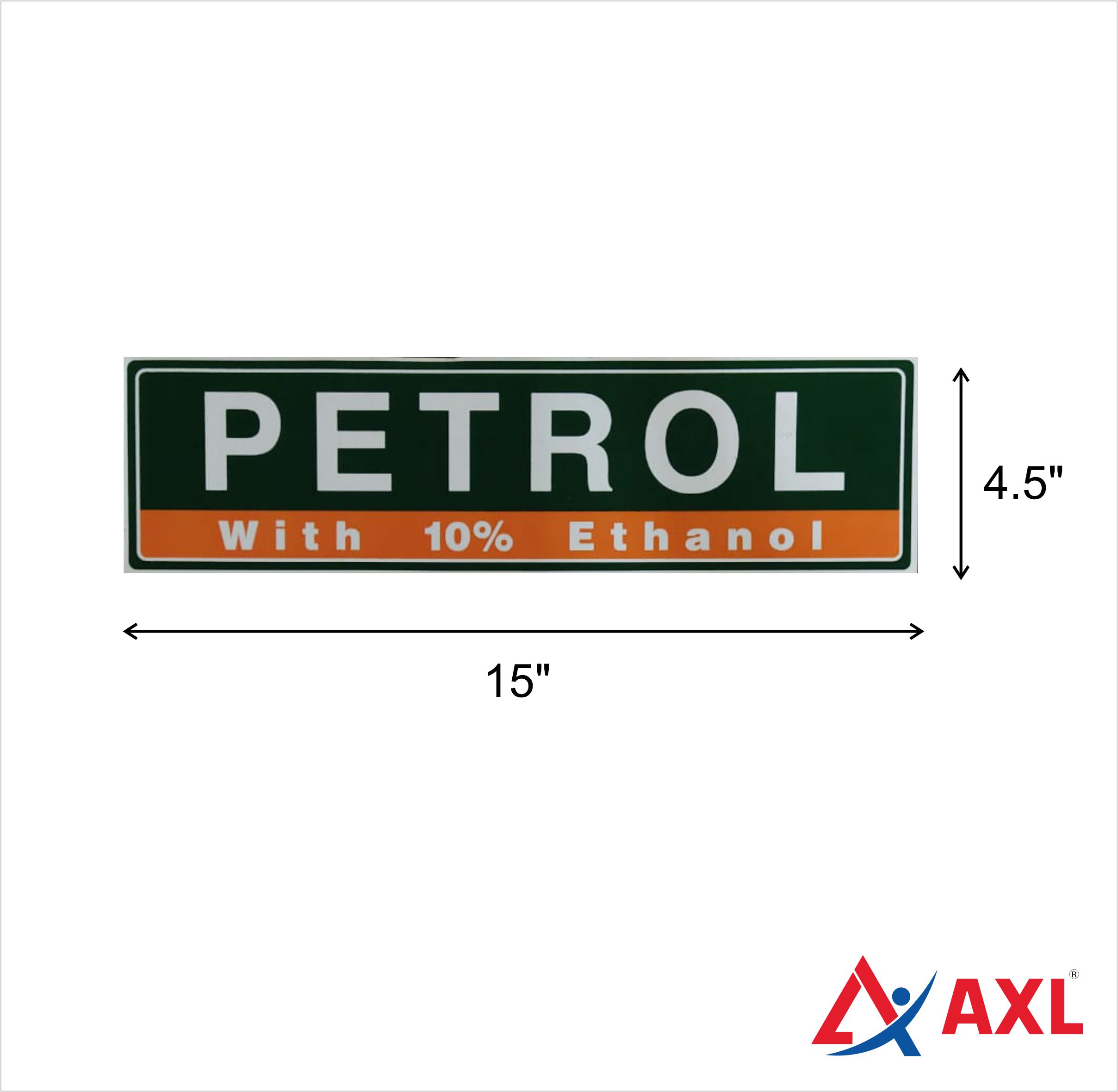 Fuel Tank Funny Boy Petrol / Diesel Round decal / Sticker for Car - Sanjai  Car Decors